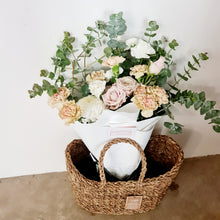 Load image into Gallery viewer, Fresh Summer Flowers in Harvest Basket
